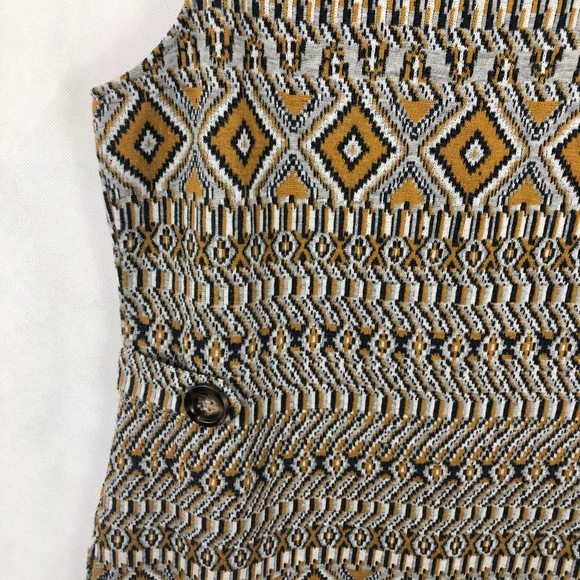 Romeo + Juliet Couture Tribal Print Tunic Top L - Picture 2 of 7